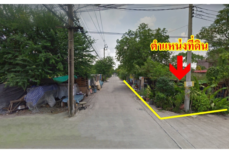 ขายที่ดิน เนื้อที่ 403 ตร.ว. ซอยกรุงเทพกรีฑา 27 